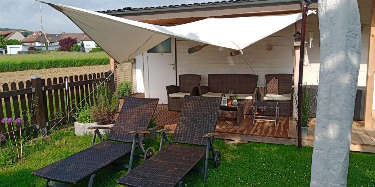 Ferienwohnung In Grenzach Bagian luar foto