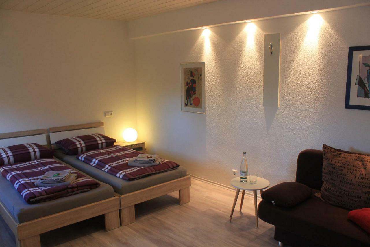 Ferienwohnung In Grenzach Bagian luar foto